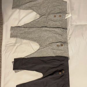 Baby- 6 month gray pants.